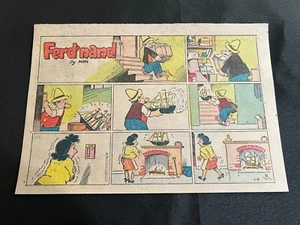 #TH12 FERD'NAND por Mik Lote de 42 Tiras Cómicas Sunday Tabloid Media Página 1976 - Imagen 1 de 24