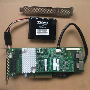 Fujitsu 6Gb/s SAS PCI-e RAID Controller D3116 1GB Cache + Battery FBU Modul - Picture 1 of 3