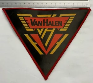 Vintage Van Halen Sew-on Patch UNUSED NEW/OLD SHOP STOCK - Picture 1 of 2