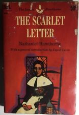 THE SCARLET LETTER by Nathaniel Hawthorne (1963) Dell pb