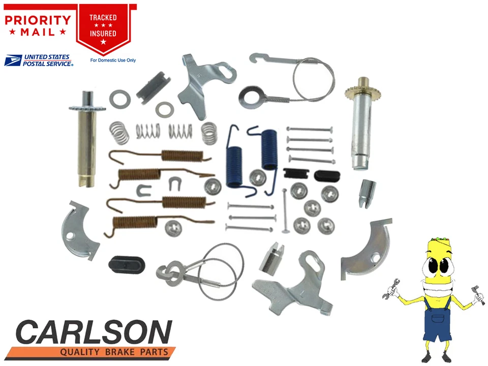 Kit completo de herrajes de tambor de freno delantero para camioneta Ford F-100 1973-1975 TODOS Foto 1 de 1