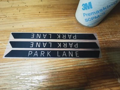 Mini Cooper Park Lane Black Decal Set Vinyl Stickers Stickers ステッ - Image 1 of 4