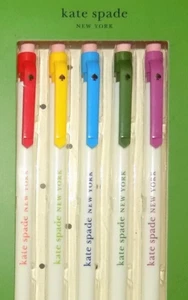Kate Spade New York Colorblock Box Set 5 Mechanical Pencil Office School 0.7mm - Picture 1 of 8