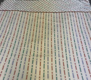 Vintage Perma-Prest Percal Southwestern Queen Size 6 Piece Sheet Set - Picture 1 of 7