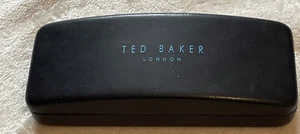 Ted Baker London Eyeglasses Holder Color is black with teal lining - Picture 1 of 3