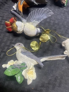 Lot Of 15 Danbury Mint Songbird Christmas Ornaments W/box - Picture 1 of 12