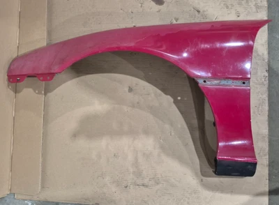 Guardabarros delantero izquierdo MK2 Toyota MR2 Turbo lado del conductor OEM rojo USDM SW20 Stock 91-95 Foto 1 de 4