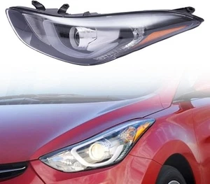2014-2016 Hyundai Elantra Front Left Driver side Headlight Assembly - Picture 1 of 9