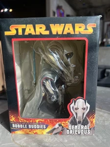 Star Wars General Grievous ROTS Bobble Buddies Cabeza Nodder Bobber MIP 2005 1125 - Imagen 1 de 5