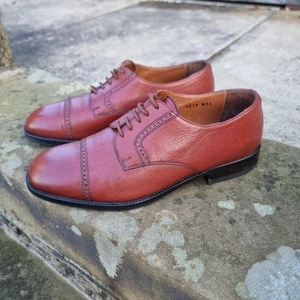 Valleverde Personal Comfort italienische Leder Oxford Schuhe Vibram Sohle UK 6,5 sehr guter Zustand - Bild 1 von 24