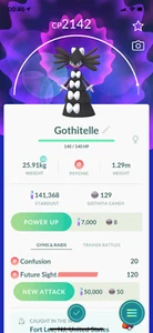 Pokemon TRADE - #576 ¡Gothitelle Trade!! ¡Seguro y rápido!! Ultra League - Imagen 1 de 1