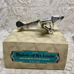 1970 Avon Spirit of St Louis Excalibur After Shave Decanter 6floz(NIB) - Picture 1 of 10