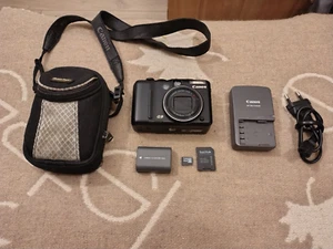 Canon PowerShot G9 12.1MP Digital Camera - Black Fully Working Great Shape - Picture 1 of 16