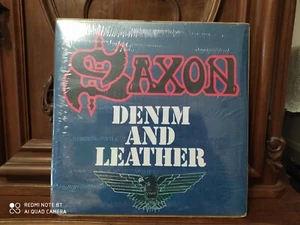 SAXON "DENIM AND LEATHER" - LP EDITORIALE (2021) - 180 gr - REISSUE - NUOVO E SI - Foto 1 di 2