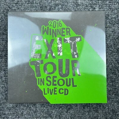 WINNER 2016 WINNER EXIT TOUR IN SEOUL LIVE 2 CD + PHOTOBOOK + PHOTOCARD - Imagem 1 de 4