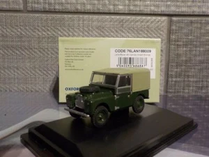 Land Rover 88 - Canvas - Green Bronze 1:76 Oxford Diecast Model Car - Picture 1 of 5