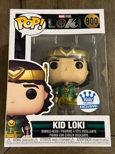 Funko Pop Marvel Loki Kid Loki Metallic Funko Shop Exclusivo #900 - Imagen 1 de 4