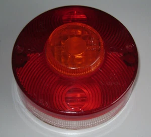 Lutz Rücklichtglas Blinkerglas Lichtscheibe rot orange Lutz K43324 Traktor - Bild 1 von 3
