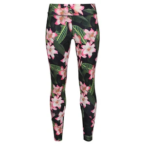 Nuevo Deportes Gimnasio Leggings Mujer Tropical Floral Pantalones Largos Correr Parte inferior Joggings - Imagen 1 de 2