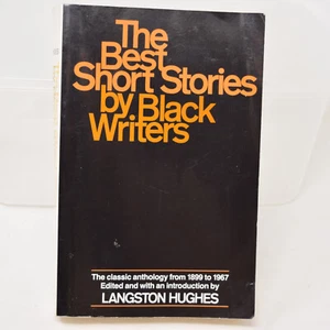 Best Short Stories by Black Writers 1899 to 1967 Langston Hughes Paperback Schol - Foto 1 di 16
