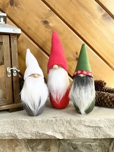 Weihnachtswichtel Weihnachtsdeko oder Geschenk: 3 Stück Handarbeit in den USA von Sofia - Bild 1 von 2