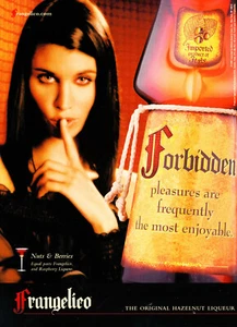 FRANGELICO LIQUEUR AD #9 RARE 2002 OUT OF PRINT  - Picture 1 of 2