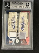 2005 Upper Deck Ultimate Collection Dual Patch/Auto Roger Clemens Mark Prior /10