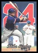 1999 Flair Showcase Row 2 #144 Mike Stanley  Boston Red Sox