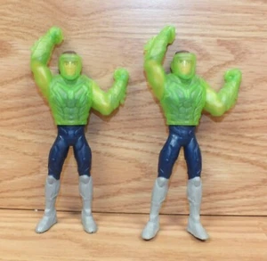 Lot of 2 Genuine Mattel Max Steel Jun-Sep 2017 Small 5 1/2" (inch) Action Figure - Picture 1 of 6