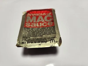 Big Mac Sriracha McDonalds Sauce Packet Rare secret - Picture 1 of 6