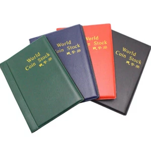 120 Pockets Album For Coins Collection Book Home Decoration Photo Album Coin - Picture 1 of 14