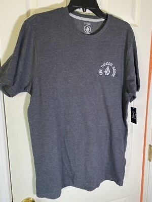 Volcom Short Sleeve Tee T-Shirt Mens Large Summer Skate Party Fun Adult Preppy - Image 1 of 4