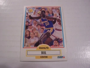 Tarjeta Manute Bol Fleer #62 - Imagen 1 de 2