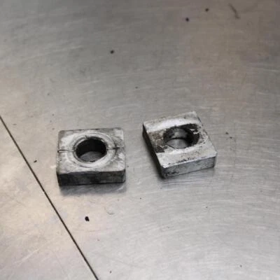 Kawasaki Ninja 650 EX650 650R 2012 2016 2014 Rear Axle Chain Adjusters Blocks Foto 1 de 4