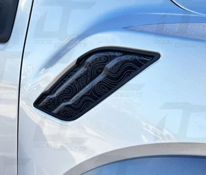 Fender Vent Accent Decal Kit- Topographic - Fits Ford Raptor (2017-2020) - Picture 1 of 5