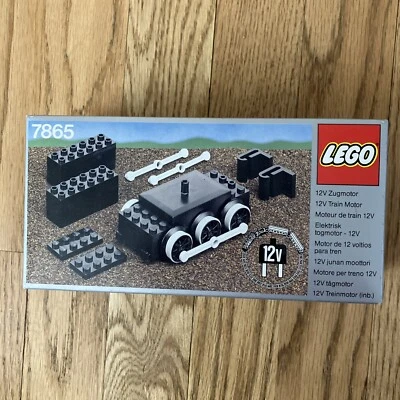 LEGO 7865 Ferrocarril 12V Tren Motor. Caja sellada Foto 1 de 4