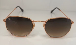 Authentic Ray-Ban Sunglasses RB3548-N  001/51 Gold  Brown Gradient Lens 51mm - Imagen 1 de 7