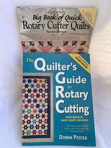 Rotary Cutter Quilt Guides Lot of 2 Big Book of Quick Rotary Cutter Quilts Guide - Bild 1 von 5