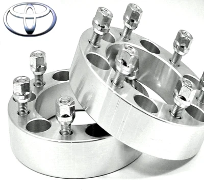 4 peças para TOYOTA FJ CRUISER 6 lug ESPAÇADORES ADAPTADOR DE RODA 1,25 polegadas # 6550B1215-4 - Imagem 1 de 4