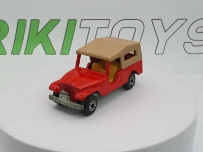 Jeep CJ6 Matchbox 1/60 Rosso - Immagine 1 di 4
