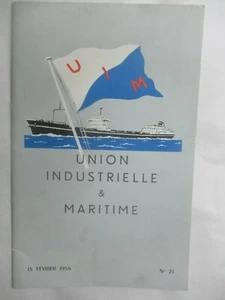 Revue Union Industrielle Maritime Num 21 de 1958 (à propos du naufrage du Pamir - Picture 1 of 2