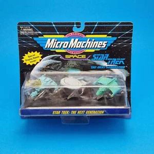 MICRO MACHINES ☆ STAR TREK THE NEXT GENERATION ☆ Sealed Carded GALOOB - Picture 1 of 4