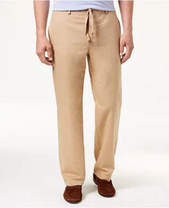 $120 Inc International Concepts Men'S Brown Drawstring Pants Size 30w 30l - Picture 1 of 3