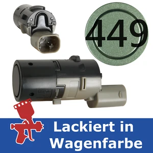 Parksensor für BMW 7er E65 E66 E67 VORNE lackiert in 449 Schiefergrün 2241239 - Picture 1 of 1