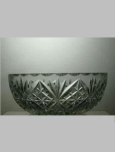 Thomas Webb Crystal "Regency" Cut Fruit Salad Serving Bowl 3 1/4" - 31B - Picture 1 of 4
