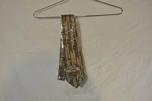 Ralph Marlin HARLEY DAVIDSON Classic Logo SILK Necktie #6 - Bild 1 von 1