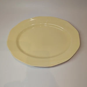 Vintage Royal Tudor Ware Primrosa gelb ovale Platte Barker Bros. England 14x11" GC - Bild 1 von 6