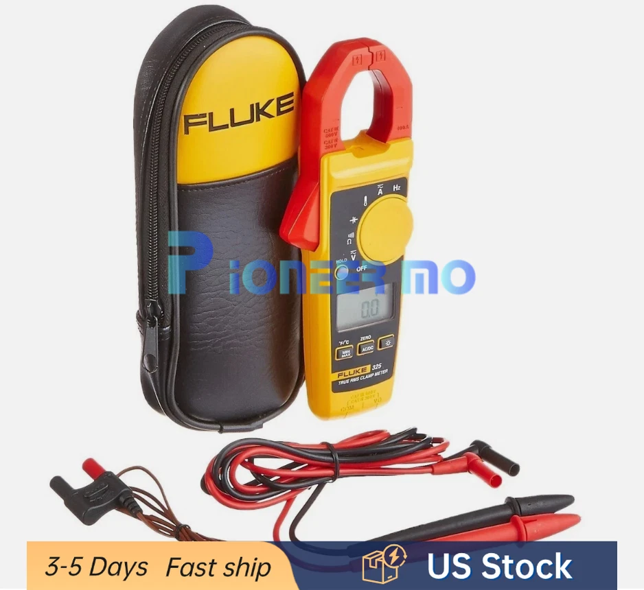 Probador de corriente y voltaje Fluke 325 True RMS AC DC Capacitancia Abrazadera Frecuencia Foto 1 de 1