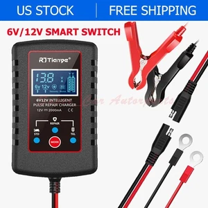 6V 12V Automatic Battery Charger Maintainer Motorcycle Trickle Float For Tender - Picture 1 of 14