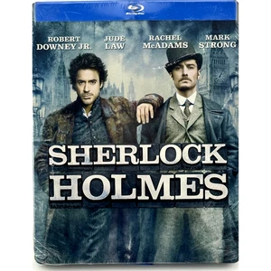SHERLOCK HOLMES (2009) Steelbook Edition BLU-RAY Downey Jr Law McAdams - SEALED - Bild 1 von 3